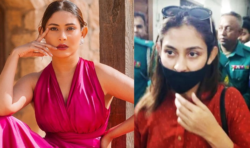 আত্মসমর্পণ করে জামিন পেয়েছেন অভিনেত্রী মেহজাবীন